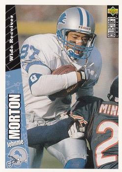Johnnie Morton Detroit Lions 1996 Upper Deck Collector's Choice NFL #207